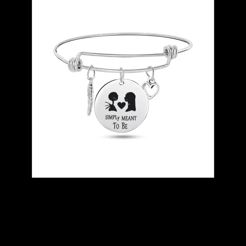 Steel Nightmare Before Christmas Bracelet